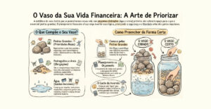 O Vaso, as pedras e suas prioridades financeiras